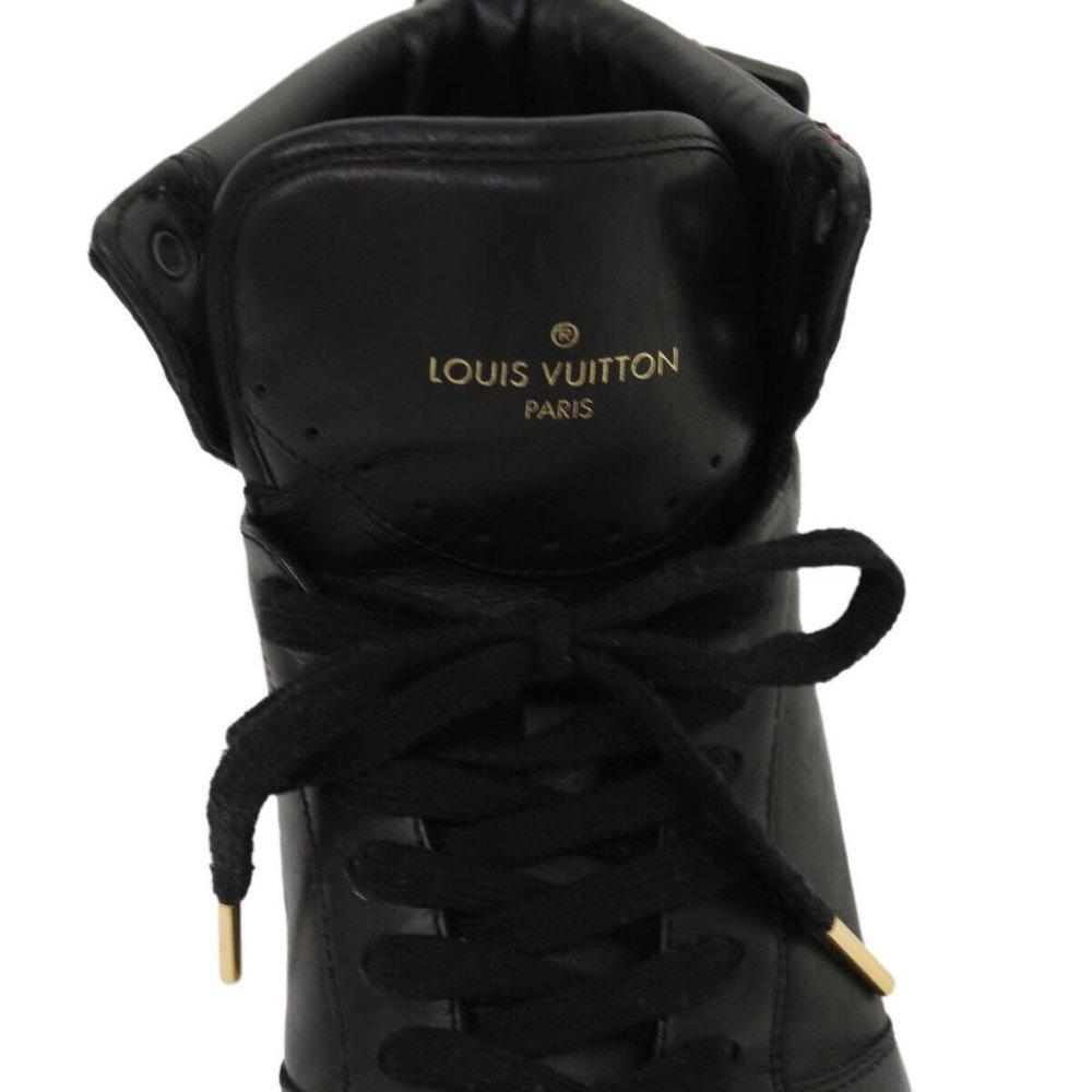 LOUIS VUITTON High Top Sneakers Exotic Leather - Picture 8 of 15